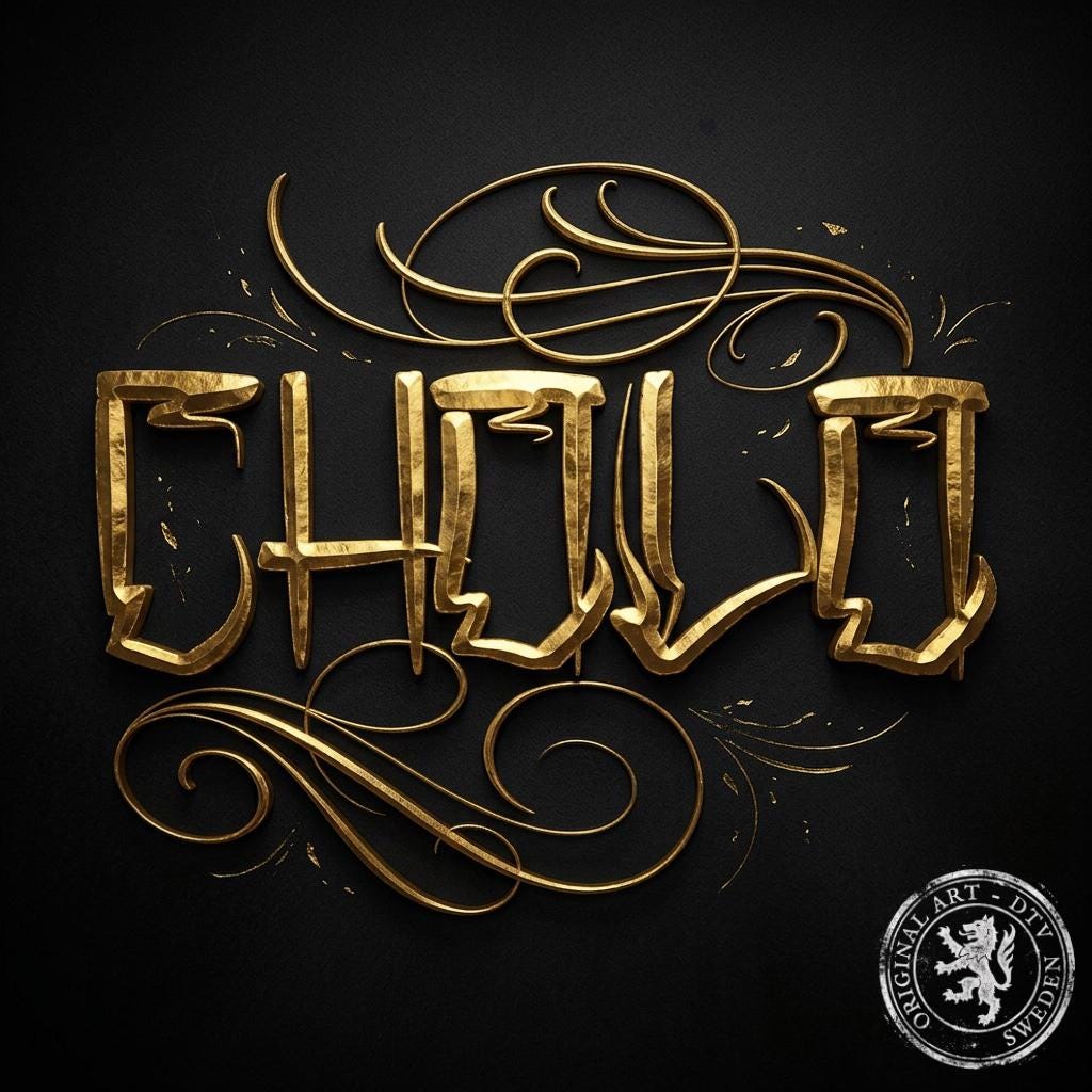 Tattoo Lettering for Procreate