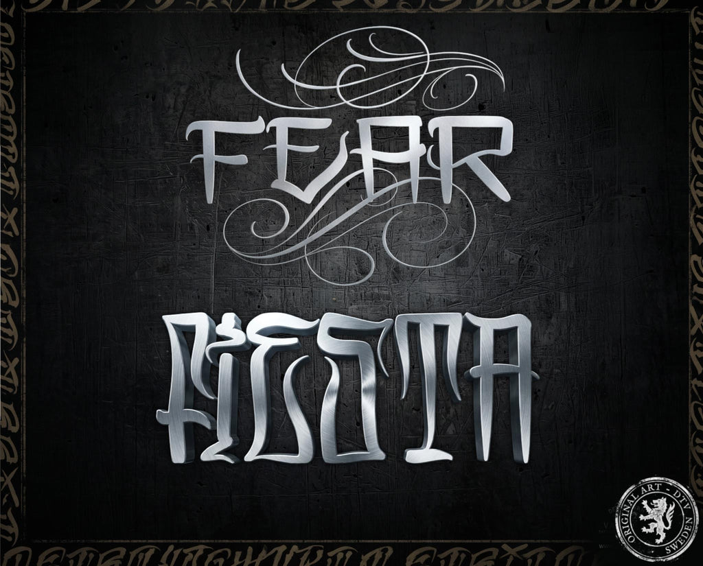 Tattoo Lettering for Procreate