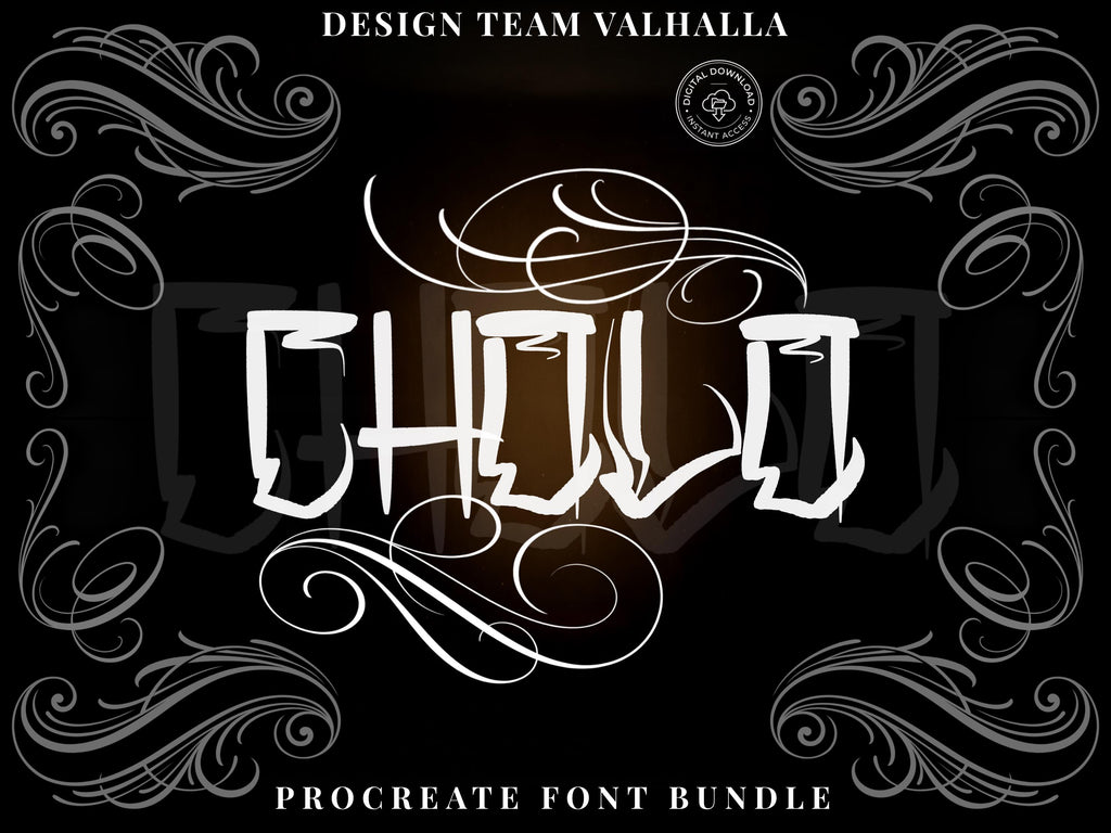 Tattoo Lettering for Procreate