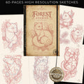 Forest Studies Nordic Woodland Sketchbook – PDF