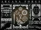 Tarot Card Builder Tattoo Stencils – 300+ Procreate Stamps