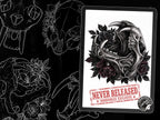 Feline Skull Tattoo Stencils – 82 Procreate Stamps – preview 2