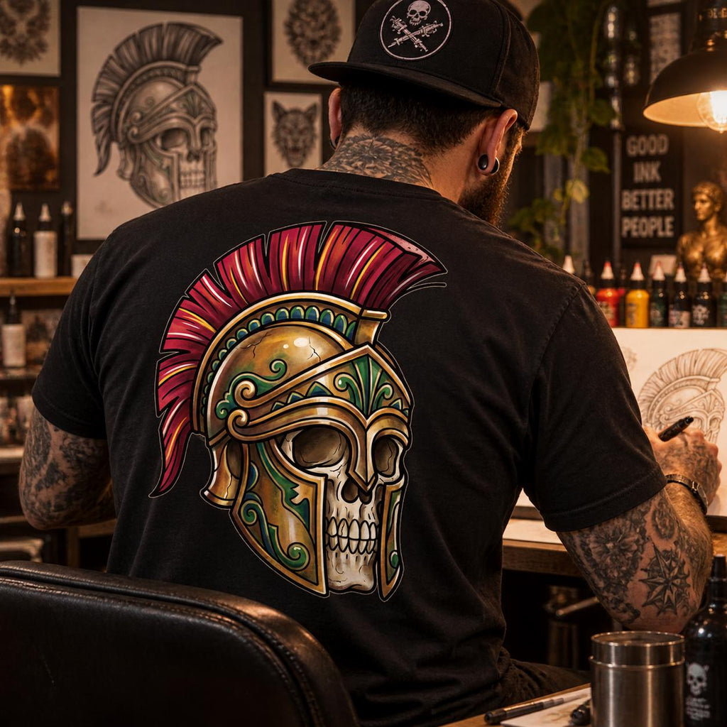 Skull Tattoo Stencils – 72 Procreate Stamps