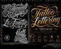 Neo-Traditional Lady Tattoo Design Kit: 2000+ Procreate Stamps, SVG & PNG Files