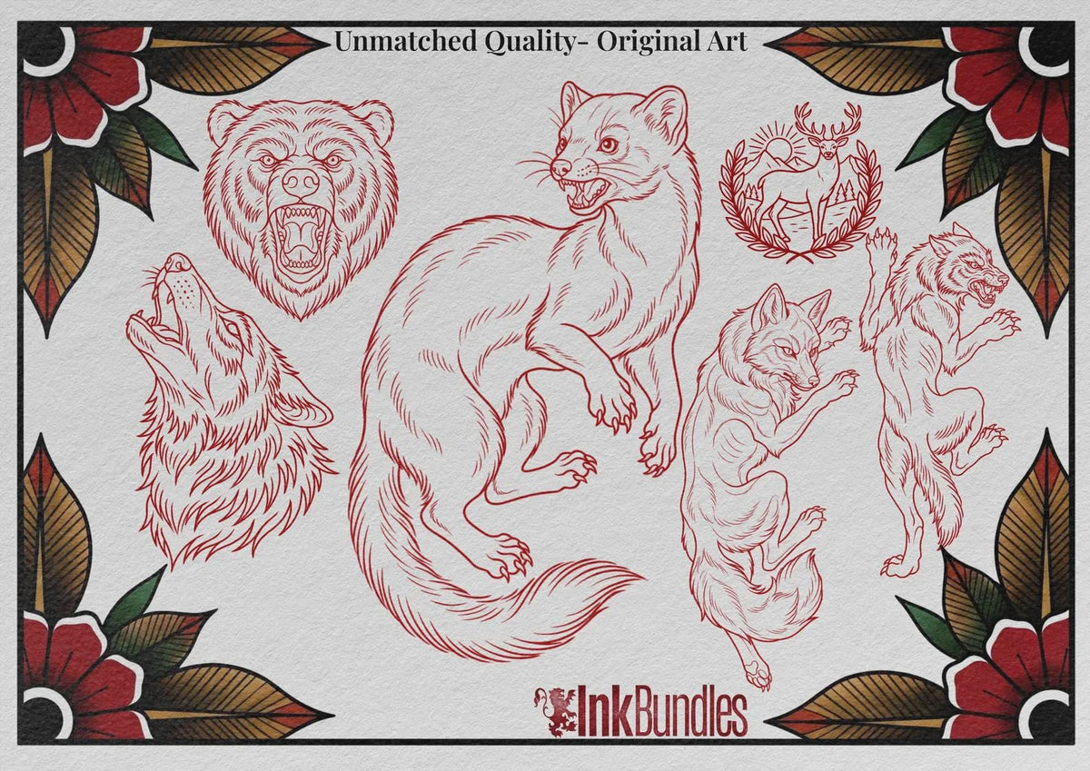 Procreate Traditional Mega Bundle, 1000+ Original Designs
