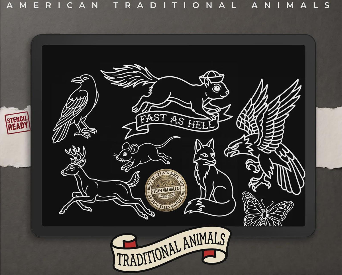 Procreate Traditional Mega Bundle, 1000+ Original Designs