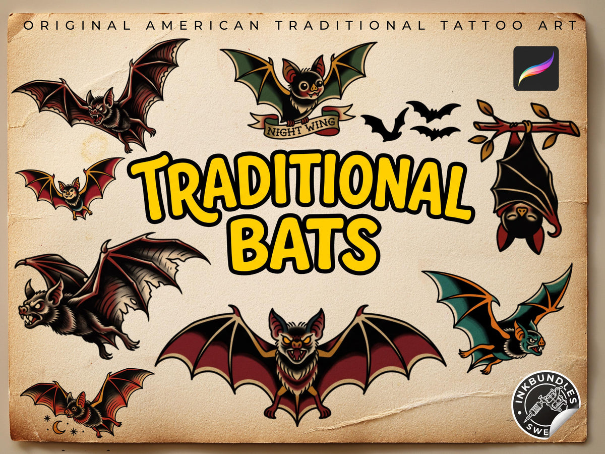 Procreate Traditional Mega Bundle, 1000+ Original Designs