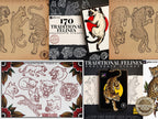 Procreate Traditional Mega Bundle, 1000+ Original Designs