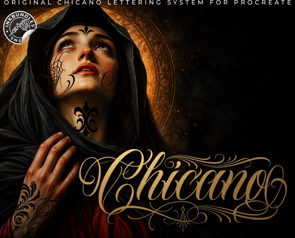 Sacred Letters – Procreate Lettering Kit