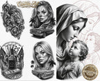 Chicano Design Kit Bundle - 1,000+ Procreate Stamps