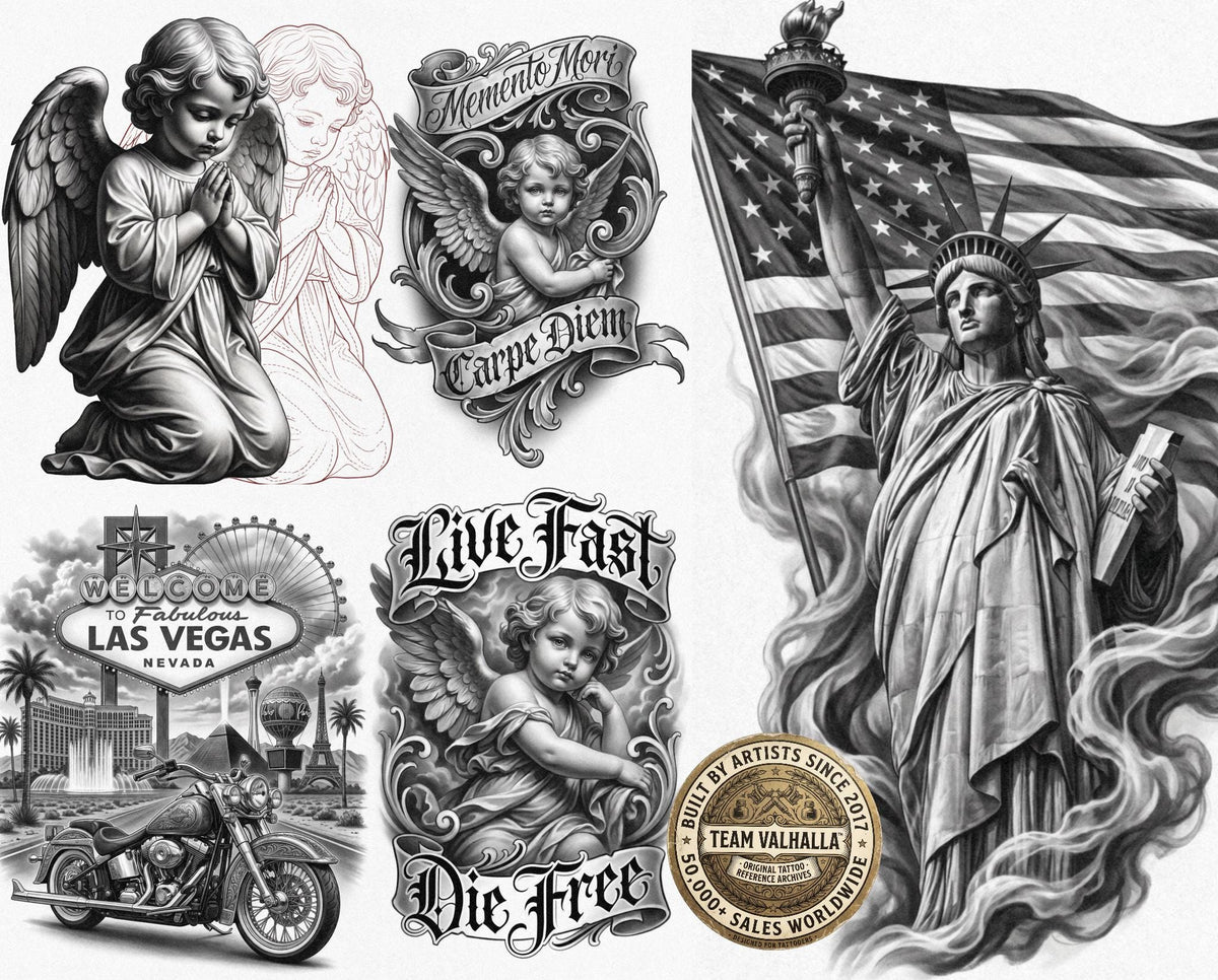 Chicano Design Kit Bundle - 1,000+ Procreate Stamps