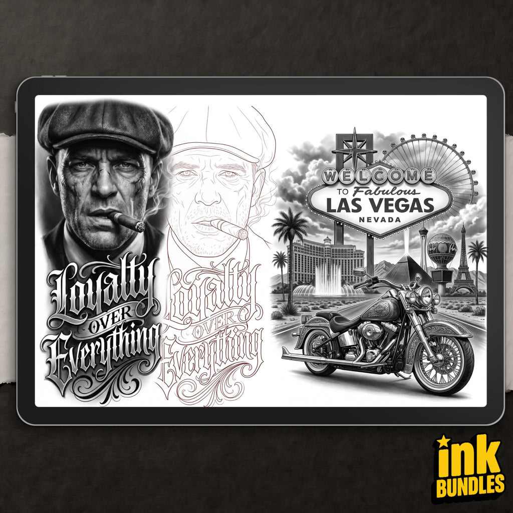 Chicano Design Kit Bundle - 1,000+ Procreate Stamps