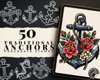 The Traditional Artist 2020–2024 – Procreate Tattoo Stamps