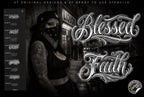 Barrio Script, Chicano text designs, Tattoo lettering Art
