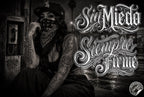 Barrio Script, Chicano text designs, Tattoo lettering Art