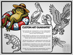 American Traditional Bayou Tattoos – Procreate Stamps, Old-School Stencils