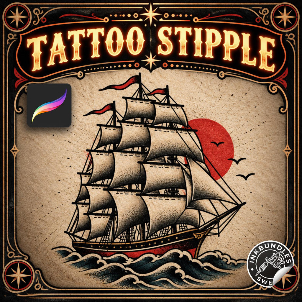 Stipple Studio – 60 Procreate Brushes