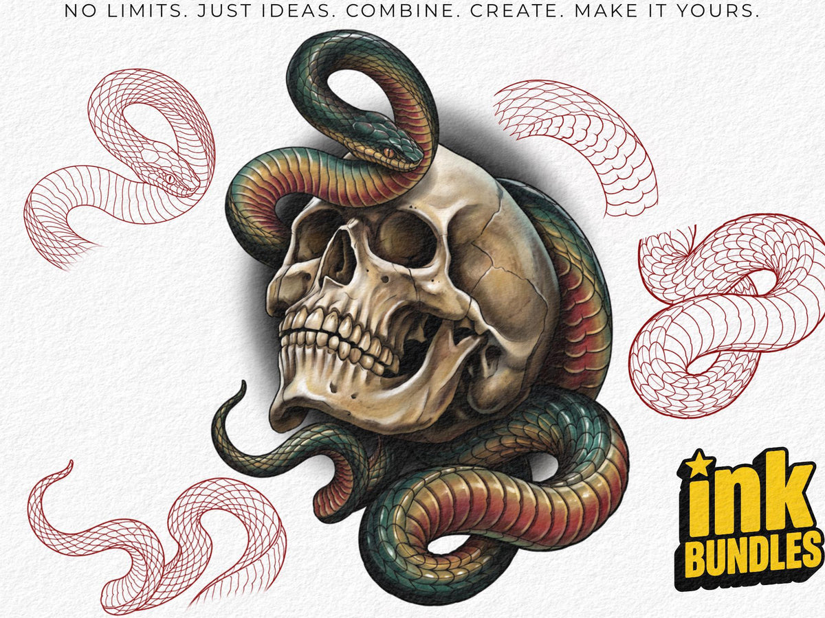 SCALED — Snake Studies for Tattoo Artists
