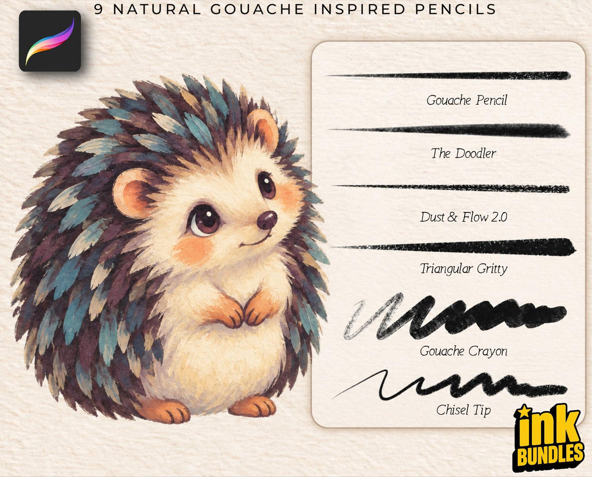 Neo-Gouache – 40 Brushes, Canvases & Sketchbook