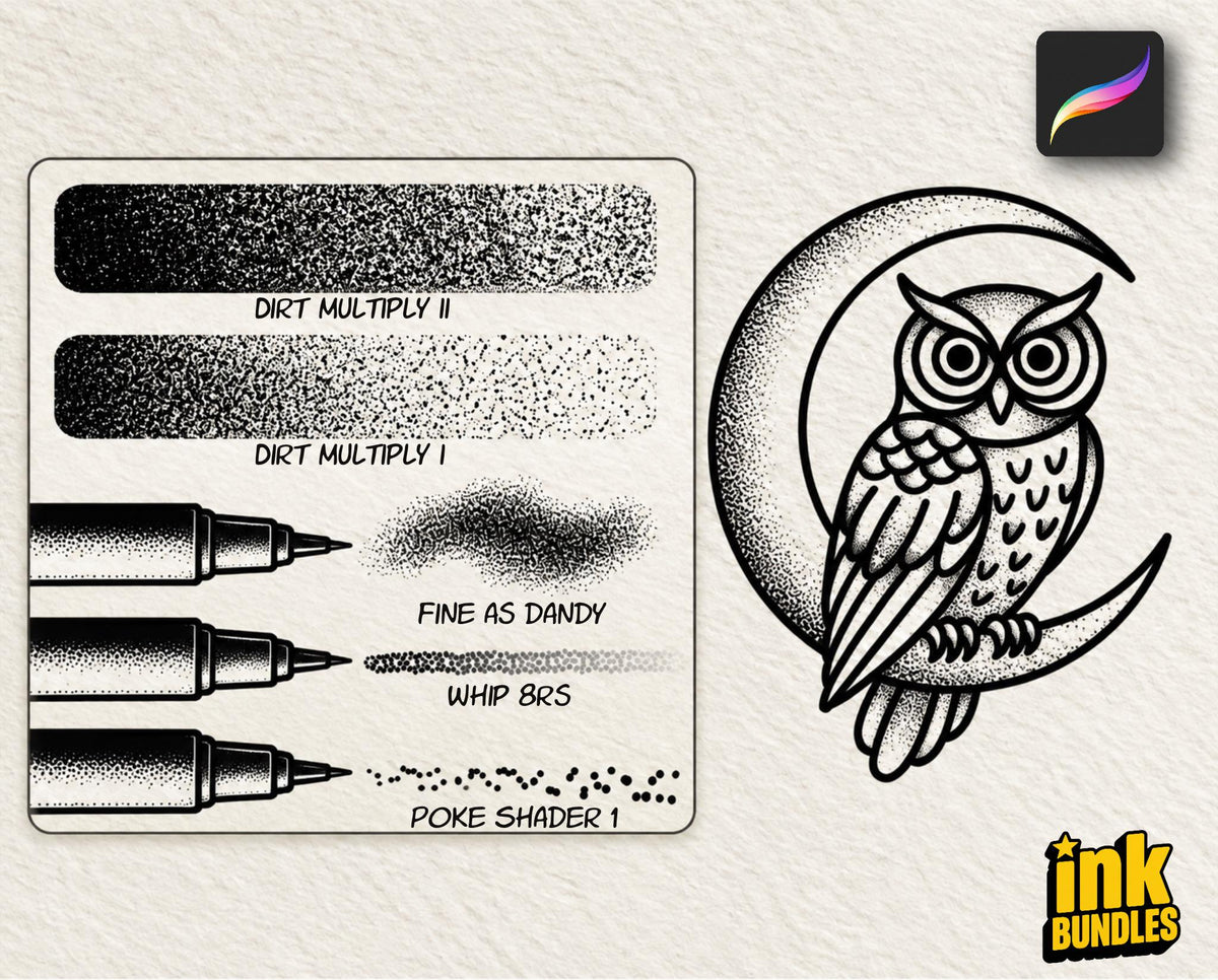 Stick n Poke – Procreate Brushes