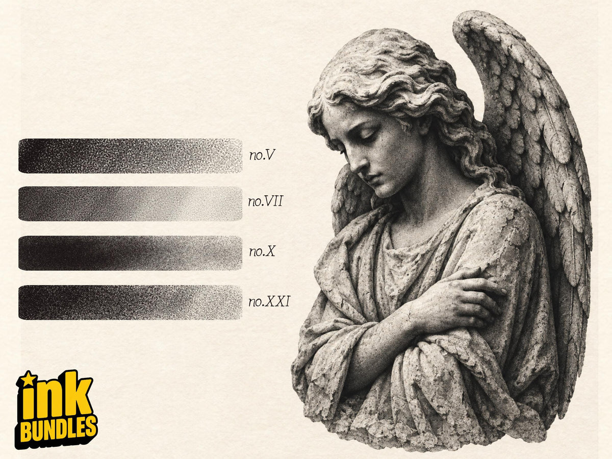 Dynamic Blackwork Shader – Procreate Brushes