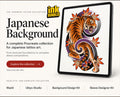Japanese Tattoo Artist XXL – Procreate Stamps & Watercolor Kit