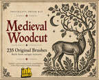 Medieval Ink – 235+ Procreate Brushes