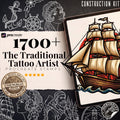 Traditional Tattoo Toolkit – Procreate Stamps & Brushes