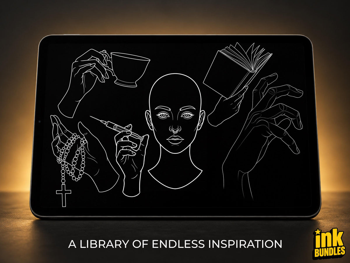 The Tattoo Artists Workshop | Ultimate Procreate Tattoo Toolkit