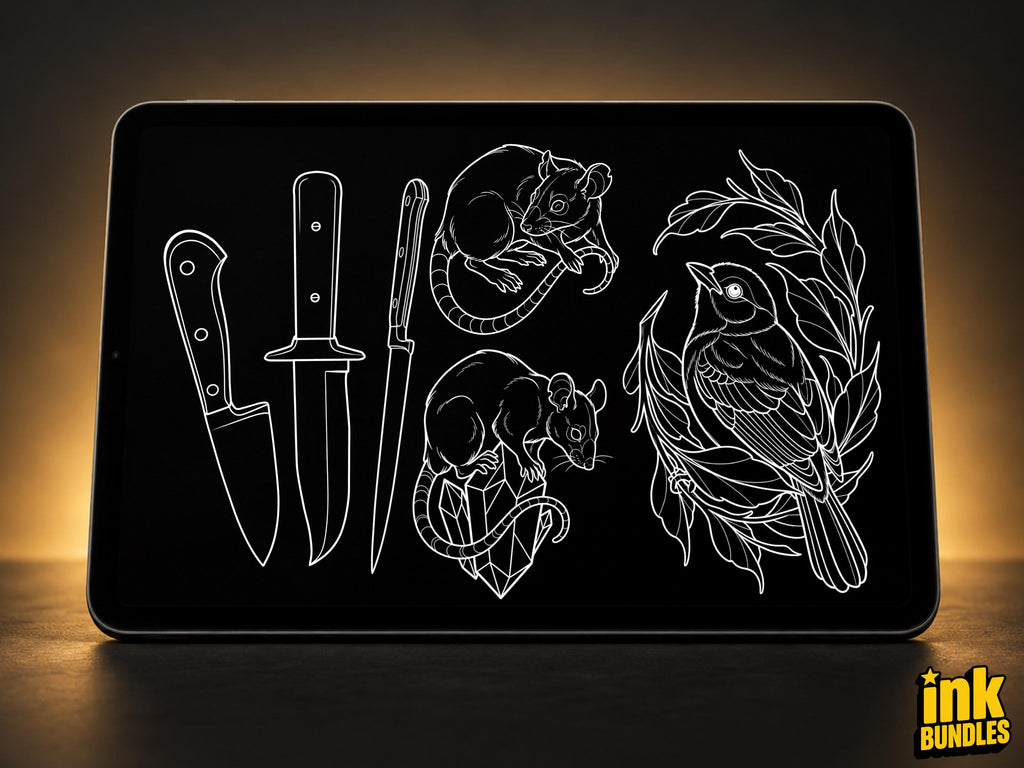 The Tattoo Artists Workshop | Ultimate Procreate Tattoo Toolkit