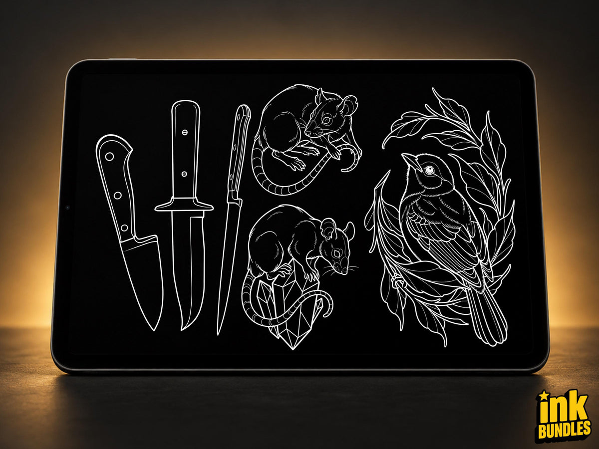 The Tattoo Artists Workshop | Ultimate Procreate Tattoo Toolkit