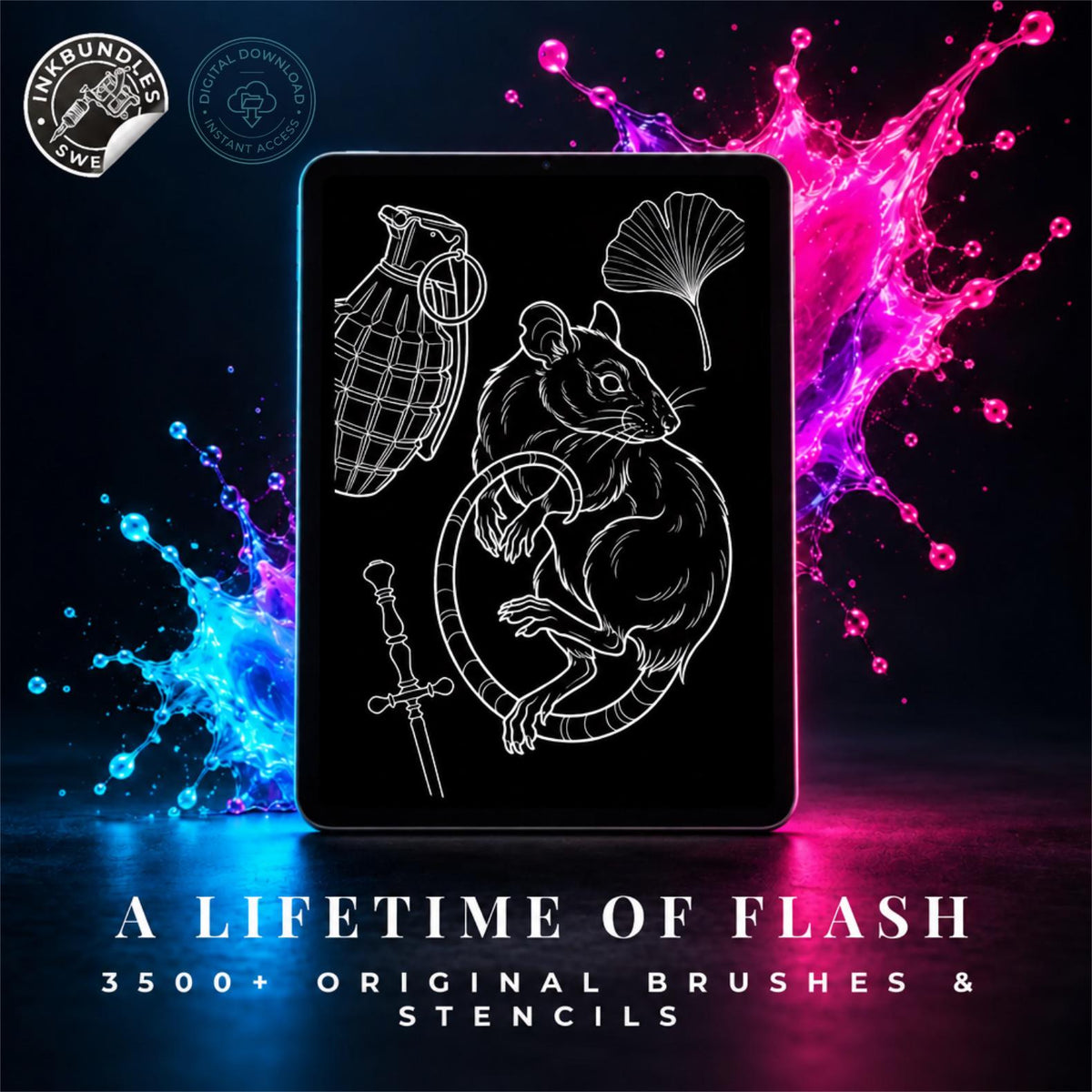 The Tattoo Artists Workshop | Ultimate Procreate Tattoo Toolkit