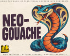 Neo-Gouache – 40 Brushes, Canvases & Sketchbook