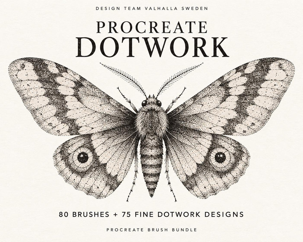 Dotwork & Geometry – Procreate Brushes