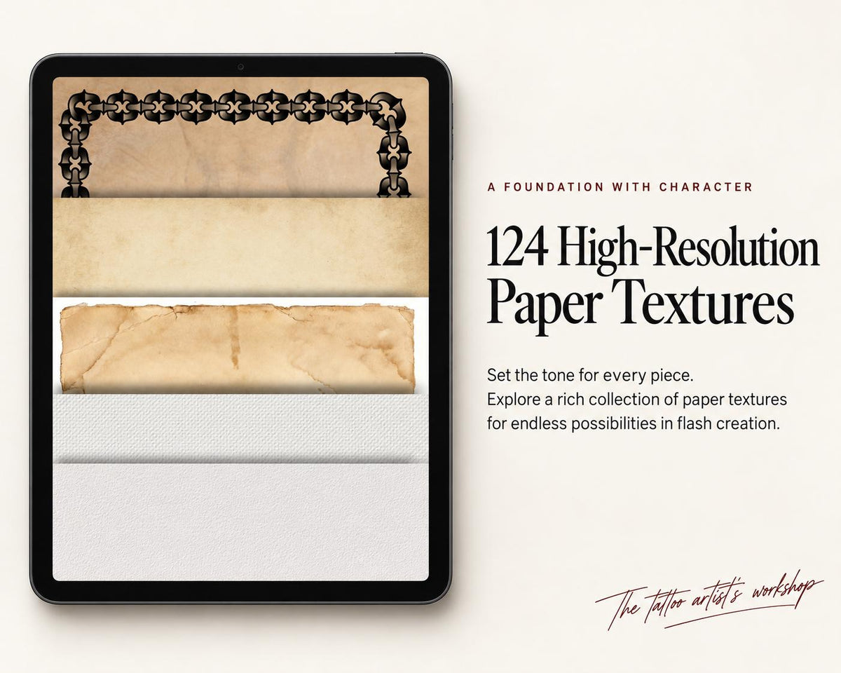 The Tattoo Artists Workshop | Ultimate Procreate Tattoo Toolkit