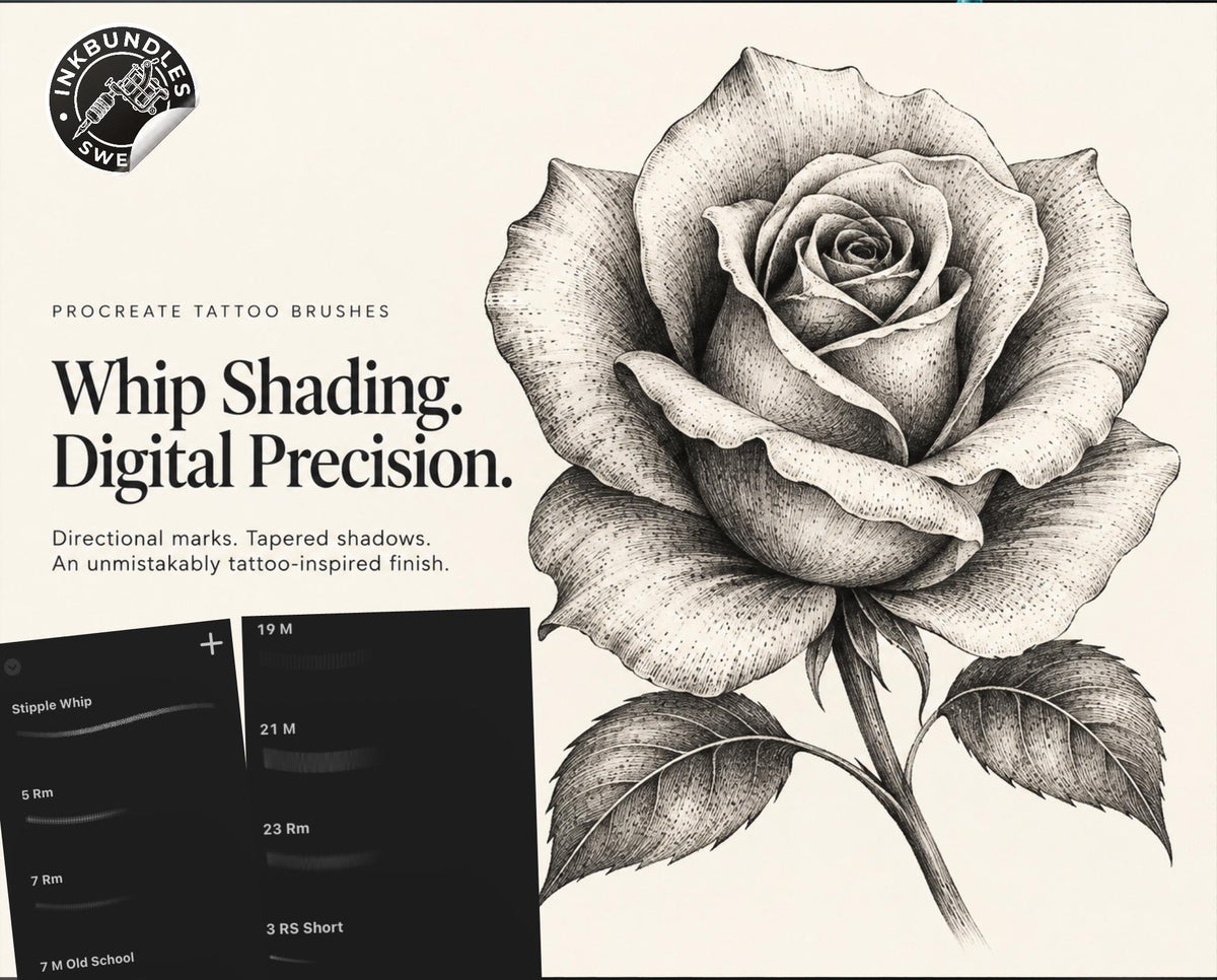 The Tattoo Artists Workshop | Ultimate Procreate Tattoo Toolkit