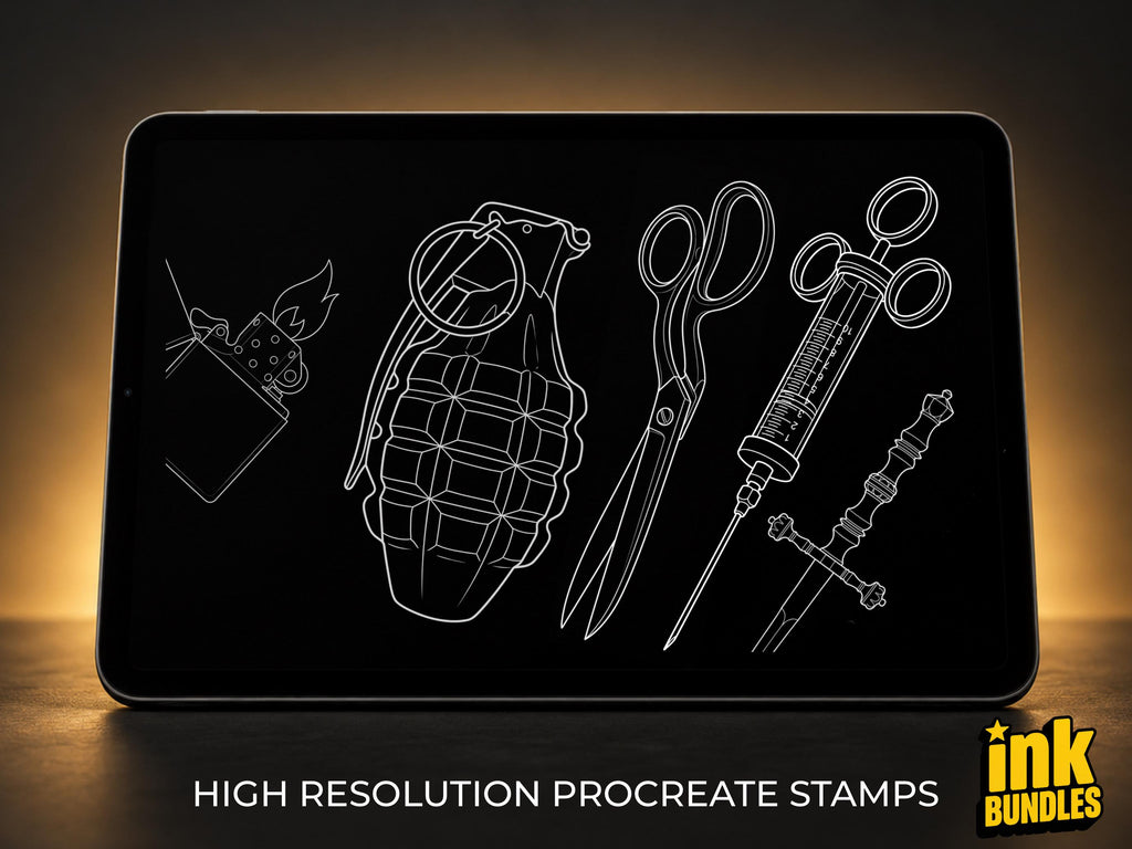 The Tattoo Artists Workshop | Ultimate Procreate Tattoo Toolkit