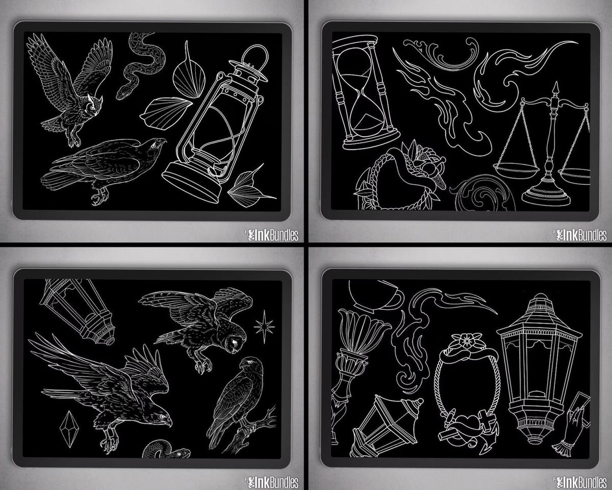 The Tattoo Artists Workshop | Ultimate Procreate Tattoo Toolkit