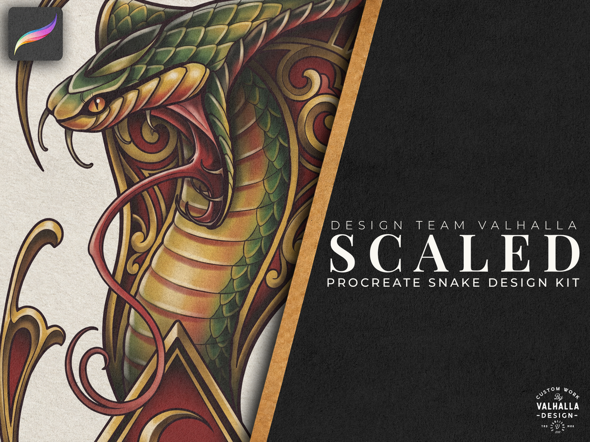 SCALED — Snake Studies for Tattoo Artists