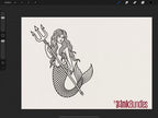 Procreate, Traditional Rats Tattoo flash art , 32 Unique references for Procreate, Outlined tattoo stencil art