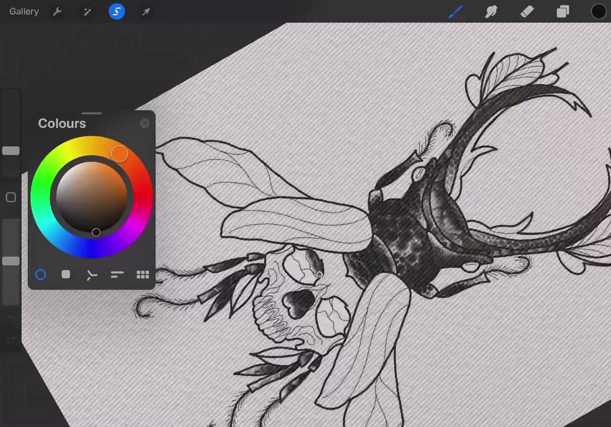 Art core vol.1 / Trypophobia, custom brushes for Procreate