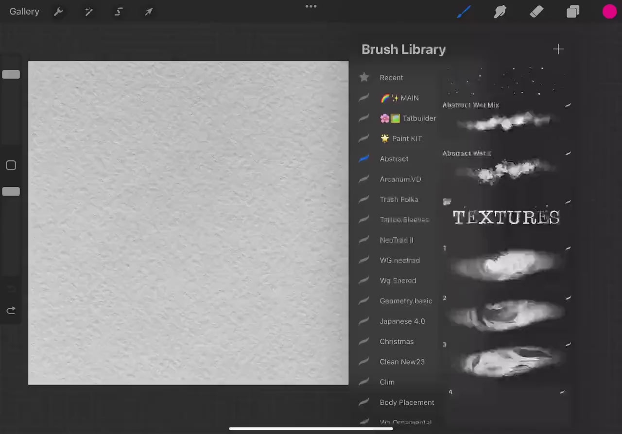 Abstract Expressionism ~ Procreate abstract paint bundle