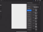 Procreate 70 Traditional Basics | Procreate Brushset | direct download | DTV Sweden Basics