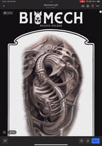 Biomech vol.2 designs & brushes, 100% custom art, 150+ designs and extras!