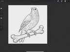 Neo Traditional Birds